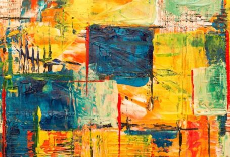 Contemporary Art - Multicolored Abstract Painting