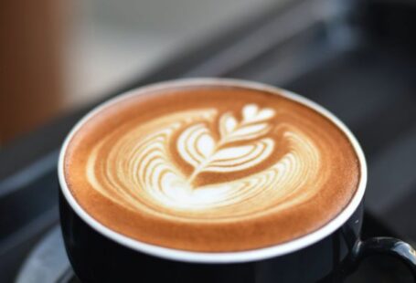 Cappuccino - Close-up of Coffee Cup on Table