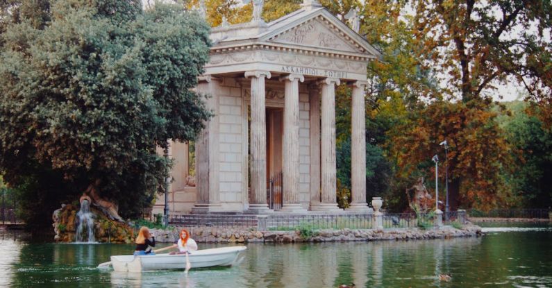 Villa Borghese - Landscape of Villa Borghese in Rome